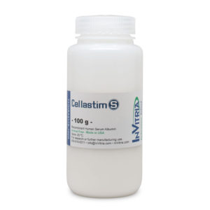 Cellastim S 100g bottle Recombinant human albumin rHSA blood free serum